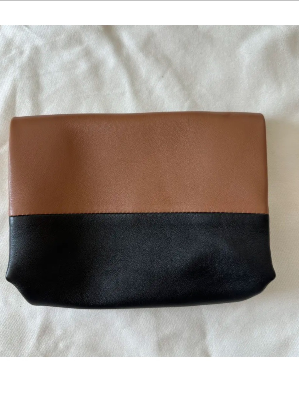 Céline All Soft leather tote 2013 Phoebe Philo brown black cream PRISTINE - Picture 15 of 15